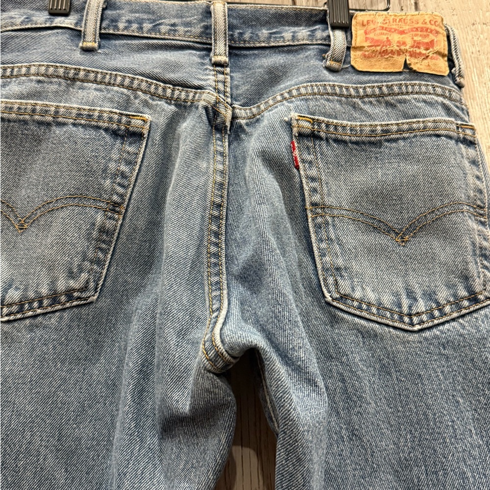 Levi's Light Blue Straight Men's Jeans - Picture 10 of 10